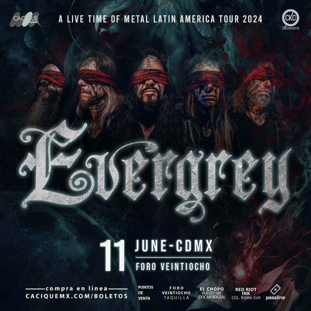 Evergrey regresa a méxico tras ausencia de 15 años