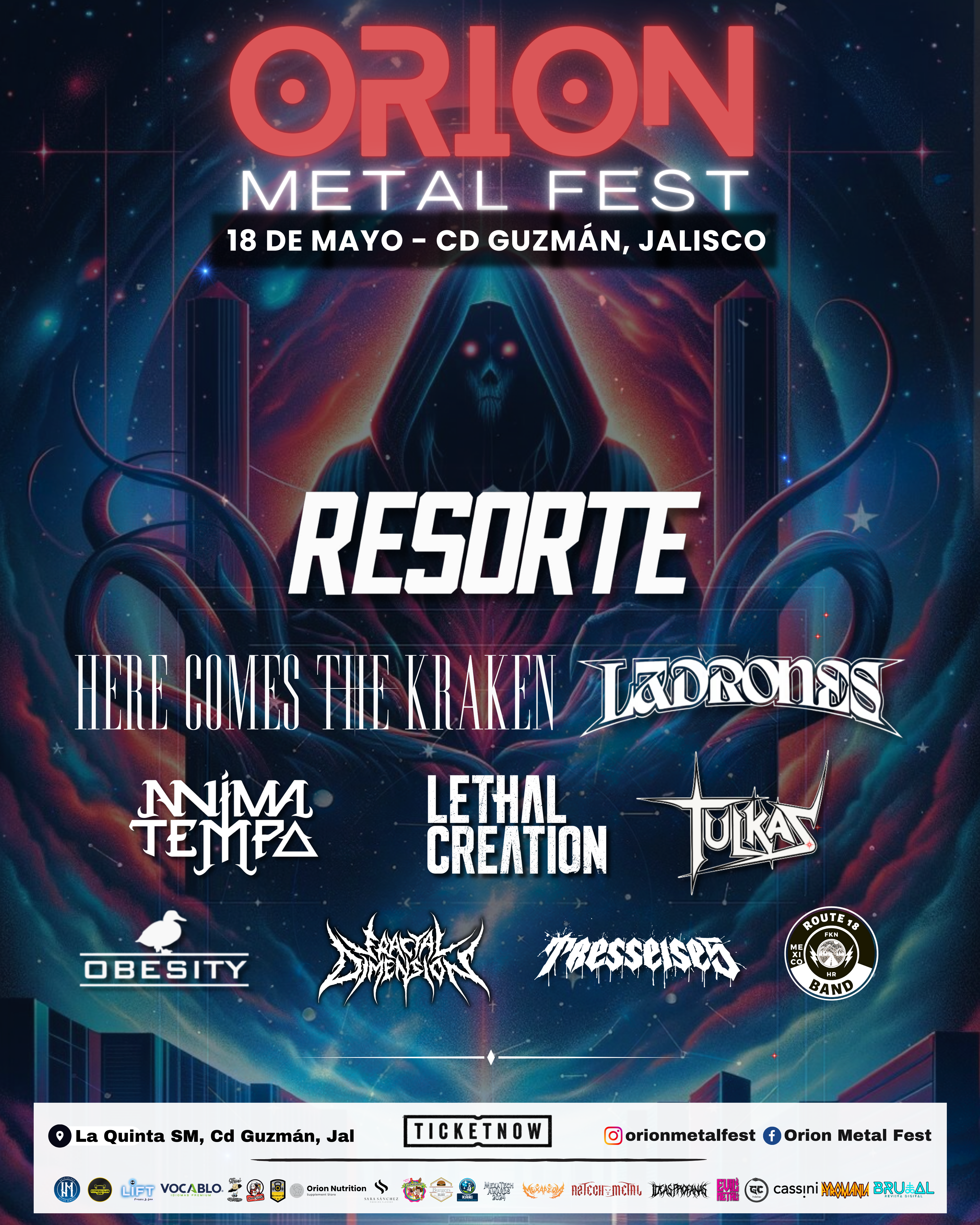 Orion Metal Fest un festival orgullosamente mexicano