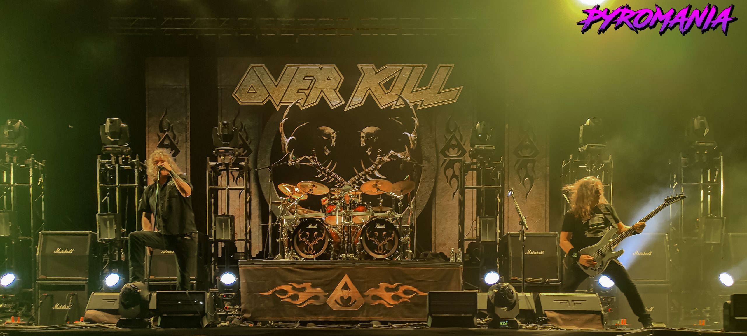 Galería | Overkill cerrando la primera edición de The Metal Fest Mx
