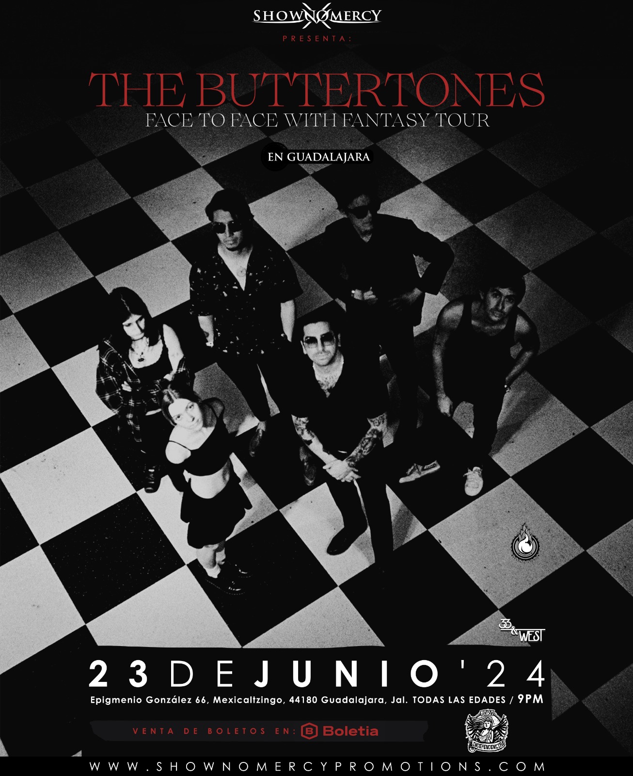 The Buttertones conquista a Guadalajara en su primera noche