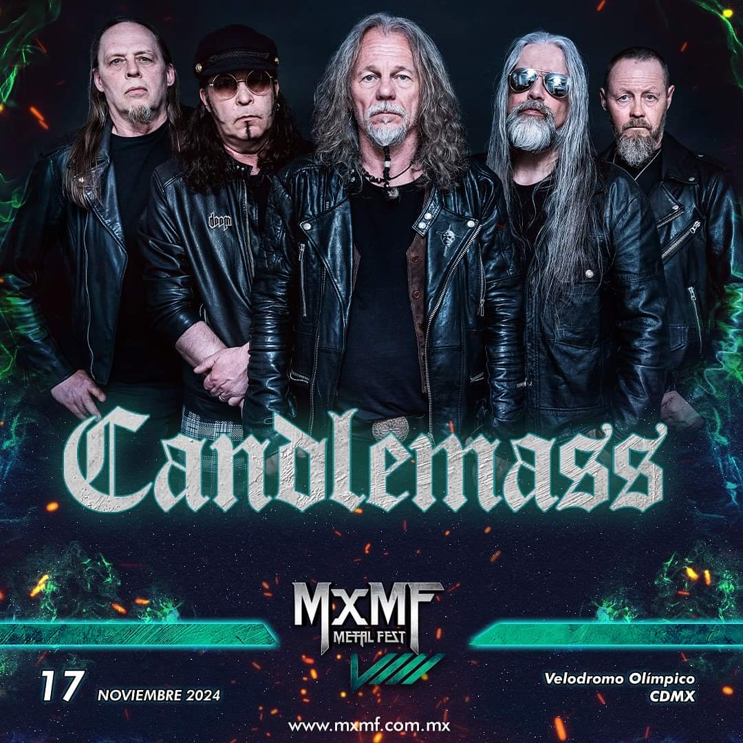 Candlemass llega por primera vez al MxMF