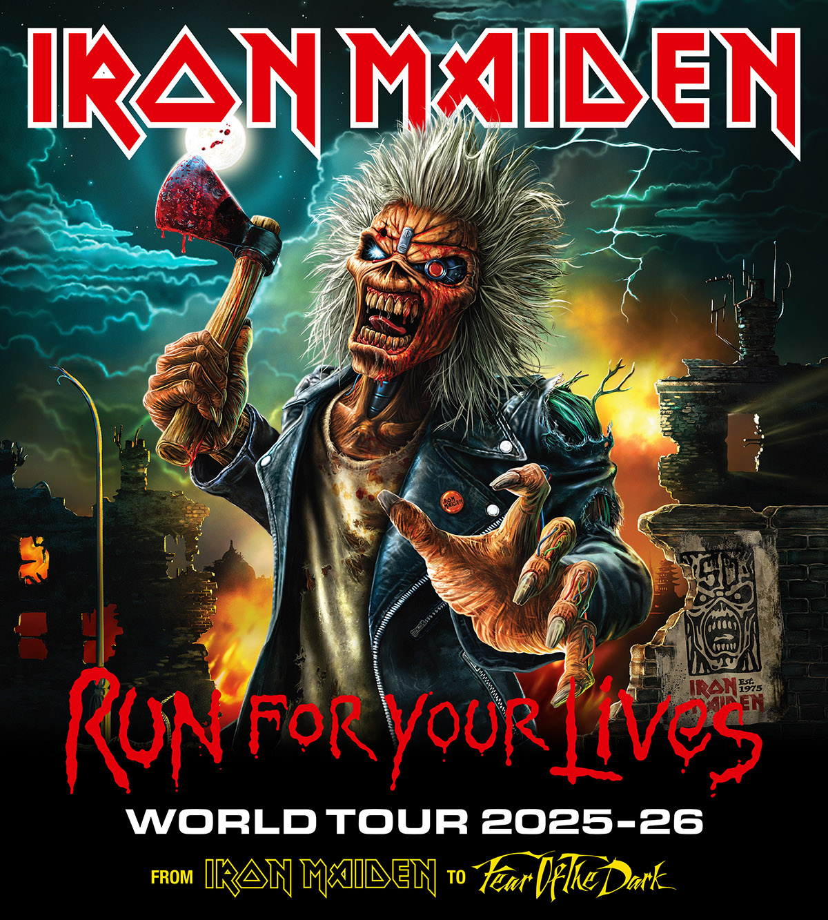 Iron Maiden anuncia gira mundial para 2025